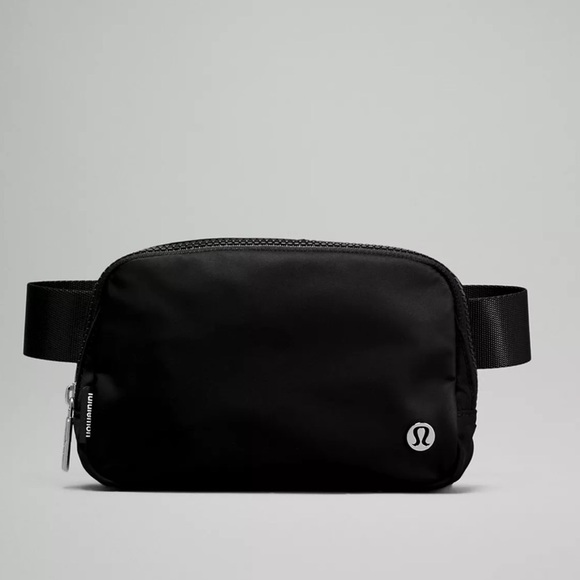 LULULEMON Everywhere Belt Bag - Color Black/White - One Size - Picture 1 of 7
